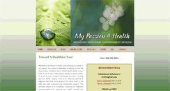 Desktop Screenshot of mypassion4health.com